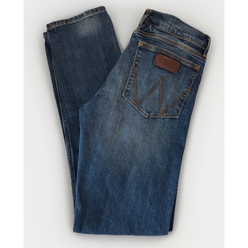 Wrangler Retro Men's Slim Straight Jeans Tag 31x36 Measures 31x35 WLT88BZ - Picture 5 of 8